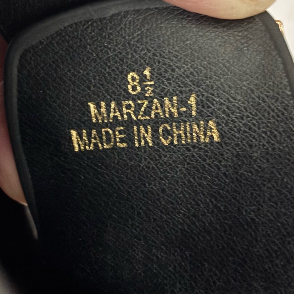 JASON WU Marzan Black Vegan Leather Luxe Slide-On Sandal--NEW--8.5 - Picture 10 of 15